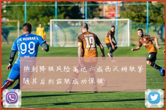 热刺降级风险高达六成西汉姆联紧随其后利兹联成功保级
